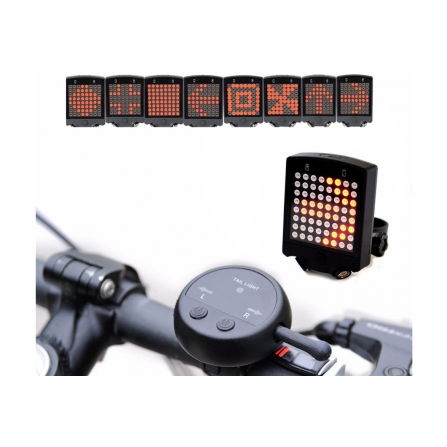 Поворот Квадрат LED Беспроводной