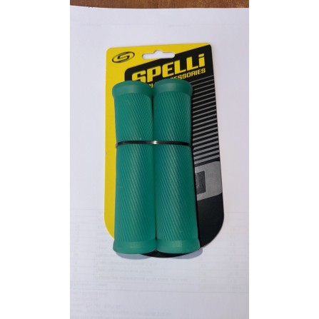 Грипсы Spelli SBG-6703L зеленые