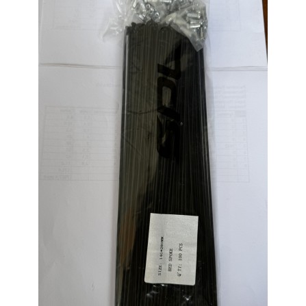 Спица Чёрна Тайвань 14G.2.mm-275 100шт,