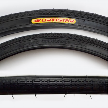 Покрышка 28x1 1/2 (40-635) Кубик VUROSTAR Покрышка 28x1 1/2 (40-635) Кубик VUROSTAR