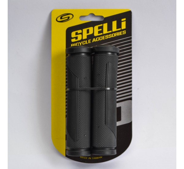 Грипсы Spelli SBG-692 Чёрные (125mm) 